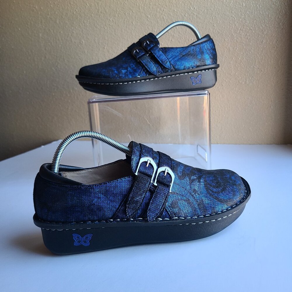 Alegria Alli Blue Twist Slip On Women Size Eu 40 / US 9 - 9.5